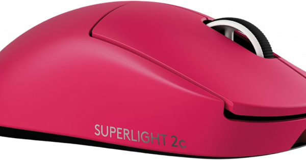 Logitech G Pro X Superlight 2c Compact Wireless Gaming Mouse - Pink
